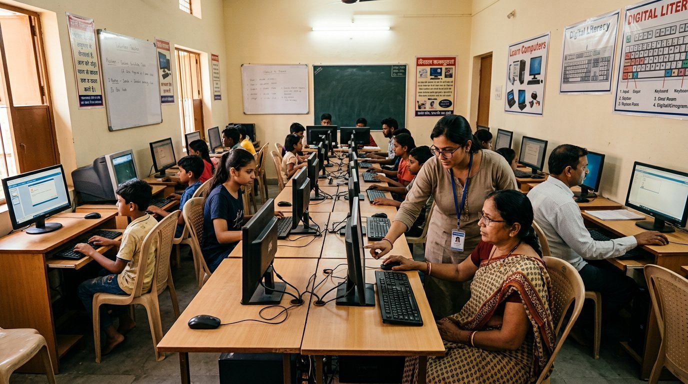 Free computer & coaching centres